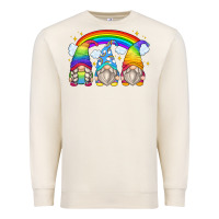 Sandshell rainbow gnomes Premium Sweatshirt - Zillion Design Studio