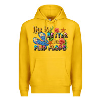 Lemon life is better in flip flops summer Premium Hoodie - JahusDesignShop