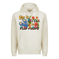 Oatmeal Heather life is better in flip flops summer Premium Hoodie - JahusDesignShop