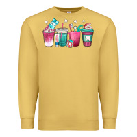 Antique Gold dentist coffee cups Premium Sweatshirt - texasbilliewilder