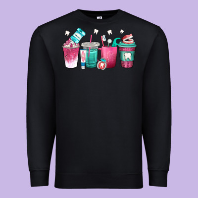 Premium Sweatshirt dentist coffee cups