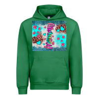 Emerald mommy leopard turquoise Urban Hoodie - JahusDesignShop