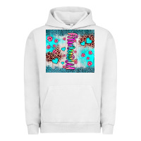 Pigment Lunar Rock mommy leopard turquoise Urban Hoodie - JahusDesignShop