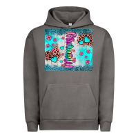 Pigment Tornado mommy leopard turquoise Urban Hoodie - JahusDesignShop