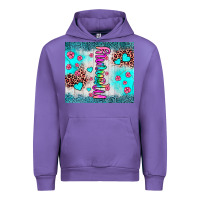 Tulip mommy leopard turquoise Urban Hoodie - JahusDesignShop