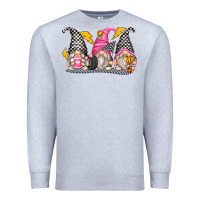 Heather Grey race gnomes Premium Sweatshirt - Zillion Design Studio