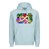 Blue Mist infinity symbol autism Premium Hoodie - JahusDesignShop