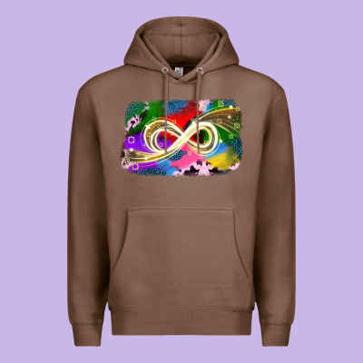 Infinity Symbol Autism Premium Hoodie Designed By Jahusdesignshop