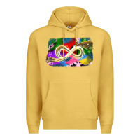 Antique Gold infinity symbol autism Premium Hoodie - JahusDesignShop