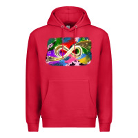 Cardinal infinity symbol autism Premium Hoodie - JahusDesignShop