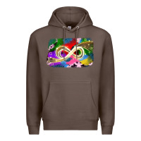 Coffee infinity symbol autism Premium Hoodie - JahusDesignShop