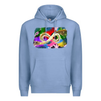 Colony Blue infinity symbol autism Premium Hoodie - JahusDesignShop