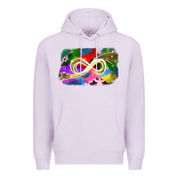 Lilac infinity symbol autism Premium Hoodie - JahusDesignShop