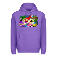 Purple infinity symbol autism Premium Hoodie - JahusDesignShop