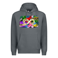 Rock infinity symbol autism Premium Hoodie - JahusDesignShop