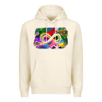 Tofu infinity symbol autism Premium Hoodie - JahusDesignShop