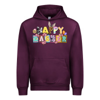Mauve Wine happy easter Urban Hoodie - AdoDesignShop