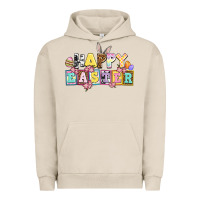 Pigment French Oak happy easter Urban Hoodie - AdoDesignShop