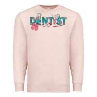 Pale Pink dentist Premium Sweatshirt - texasbilliewilder