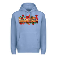 Colony Blue chingona Premium Hoodie - AdoDesignShop