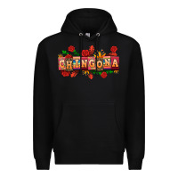 Black chingona Premium Hoodie - AdoDesignShop
