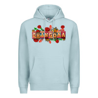 Blue Mist chingona Premium Hoodie - AdoDesignShop
