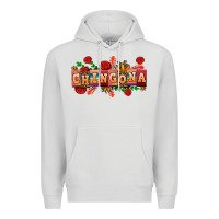 Dove Grey chingona Premium Hoodie - AdoDesignShop