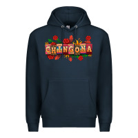 Navy chingona Premium Hoodie - AdoDesignShop
