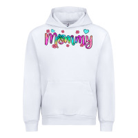 White mommy Urban Hoodie - JahusDesignShop