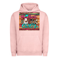 Pigment Salmon best auntie ever Urban Hoodie - JahusDesignShop