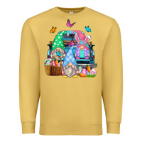 Antique Gold easter farm truck Premium Sweatshirt - Zillion Design Studio