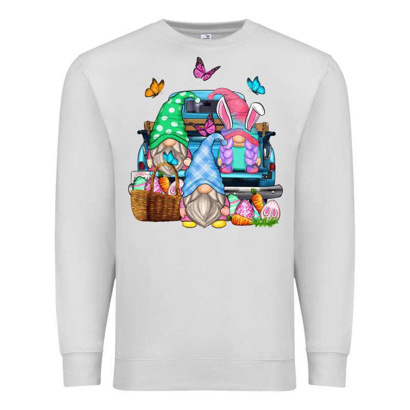 Easter Farm Truck Premium Sweatshirt by Zillion Design Studio | Teevron