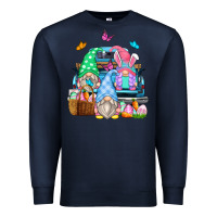 Navy easter farm truck Premium Sweatshirt - Zillion Design Studio
