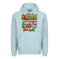 Blue Mist nacho average speech therapist Premium Hoodie - AdoDesignShop