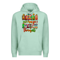 Seafoam nacho average speech therapist Premium Hoodie - AdoDesignShop