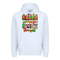 White nacho average speech therapist Premium Hoodie - AdoDesignShop