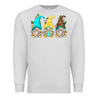 Dove Grey daisy gnomes Premium Sweatshirt - Zillion Design Studio