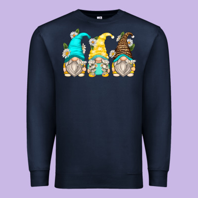 Daisy Gnomes Premium Sweatshirt Designed By Zillion Design Studio
