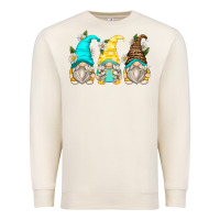 Sandshell daisy gnomes Premium Sweatshirt - Zillion Design Studio