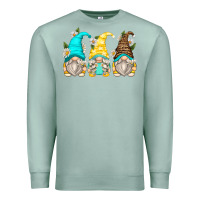 Seafoam daisy gnomes Premium Sweatshirt - Zillion Design Studio