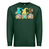 Sports Green daisy gnomes Premium Sweatshirt - Zillion Design Studio