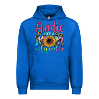 Cobalt auntie like a mom Urban Hoodie - JahusDesignShop