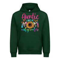 Forest Green auntie like a mom Urban Hoodie - JahusDesignShop