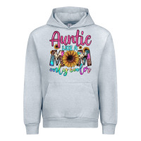 Heather Grey auntie like a mom Urban Hoodie - JahusDesignShop