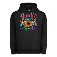 Pigment Black auntie like a mom Urban Hoodie - JahusDesignShop