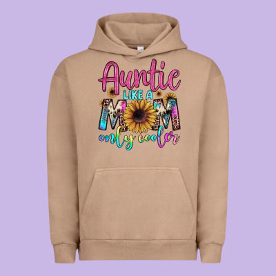 Auntie Like A Mom Urban Hoodie Designed By Jahusdesignshop