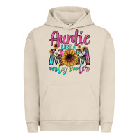 Pigment French Oak auntie like a mom Urban Hoodie - JahusDesignShop