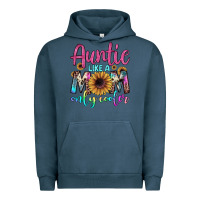 Pigment Midnight Navy auntie like a mom Urban Hoodie - JahusDesignShop
