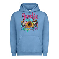 Pigment Pebble Blue auntie like a mom Urban Hoodie - JahusDesignShop