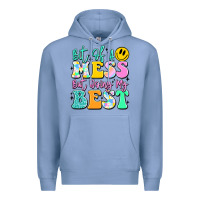 Colony Blue bit of a mess but doing my best Premium Hoodie - JahusDesignShop
